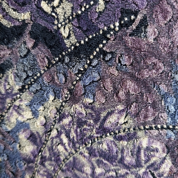 Chico's Design Beaded Floral Top - Picture 5 of 9